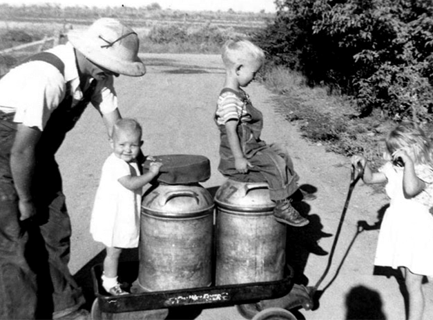 Gibby Group Family in the 1940's